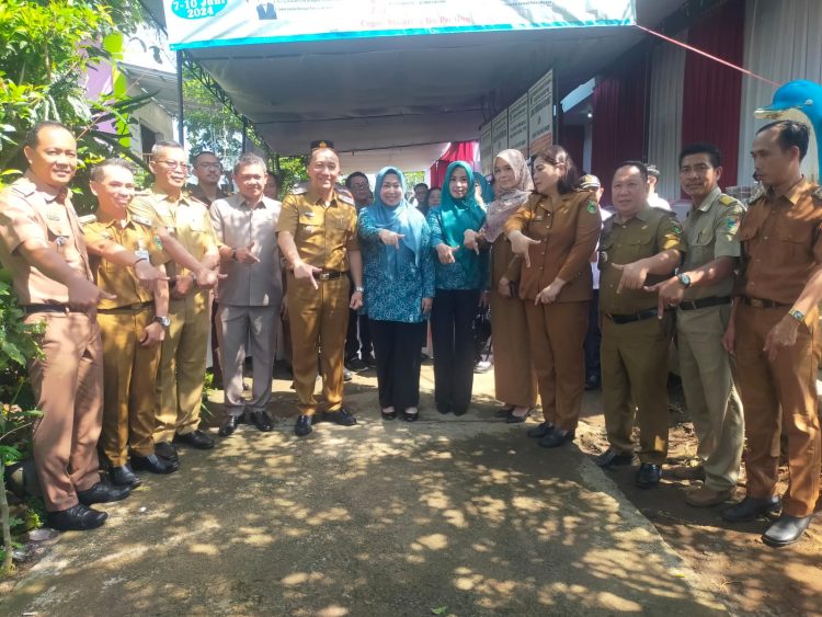 Pj Bupati Tanggamus Luncurkan Gerakan Pencegahan Stunting di Tanjung Anom