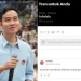 Gibran Rakabuming Raka Tanggapi Isu Akun Fufufafa: “Mbuh!”