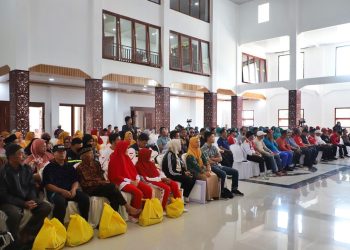 Kunjungan Kerja Pj. Gubernur dan Ketua TP PKK Lampung: Zelda Naturi Paparkan Upaya Penanggulangan Stunting di Lampung Barat