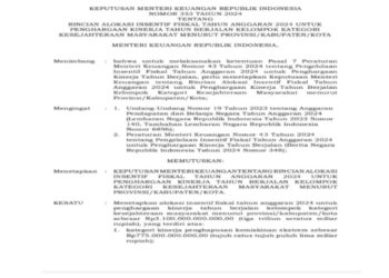 Prestasi Mentereng Pj Bupati Mulyadi Irsan, Tanggamus Raih Dua Penghargaan dan Insentif Fiskal Rp11,6 Miliar