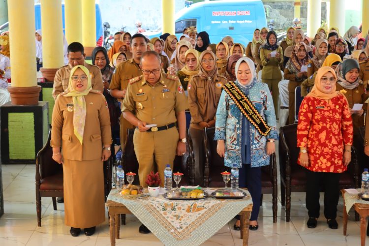 Pj. Bupati Lampung Utara Resmikan Lomba Pidato Bahasa Lampung untuk SMP