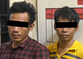 Satresnarkoba Polres Tanggamus Tangkap Dua Terduga Kurir Sabu di Pugung