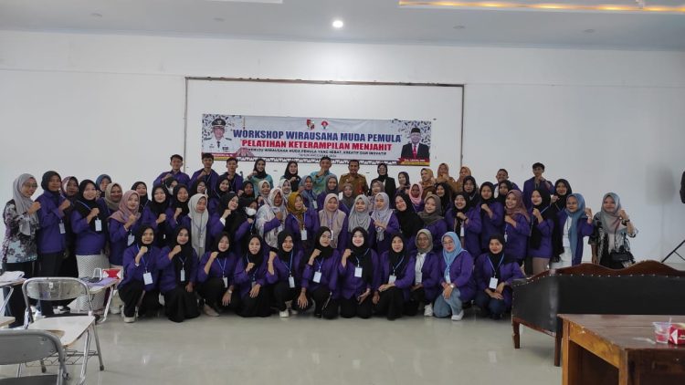 Dinas Kepemudaan dan Olahraga Lampung Utara Gelar Workshop Wirausaha Muda dan Pelatihan Menjahit