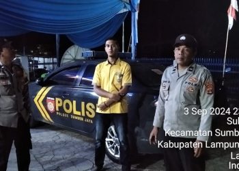 Polsek Sumber Jaya Tingkatkan Patroli untuk Cegah Kejahatan dan Amankan Objek Vital