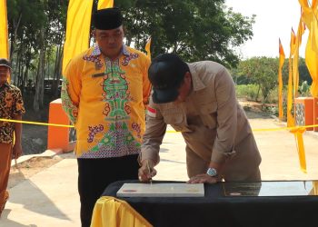 Bupati Lampung Tengah Tinjau Proyek Infrastruktur dan Kesehatan di Tiga Kecamatan