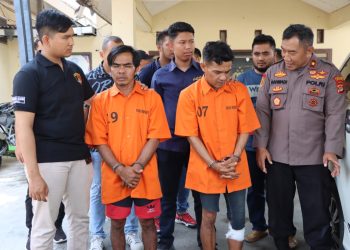 Dua Pembobol Apotek di Pringsewu Ditangkap, Polisi Tindak Tegas