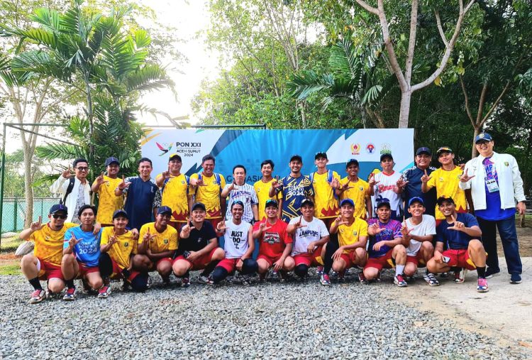 Marindo Kurniawan Kunjungi Kontingen Lampung di PON XXI Aceh-Sumut, Beri Motivasi untuk Tim Baseball dan Softball