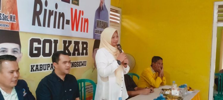Blank Spot Jadi Prioritas Ririn Kuswantari Jika Terpilih Sebagai Bupati