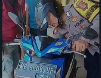 Pelaku Curanmor di SDN 2 Banjarejo Ditangkap Polisi dan Warga Usai Kepergok Curi Motor