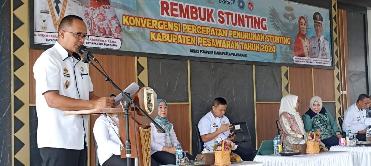 Pemkab Pesawaran Targetkan Angka Stunting Turun ke Satu Digit pada 2025