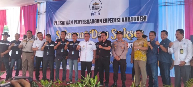 Pelantikan dan Pengukuhan Pengurus Persatuan Penyeberangan Ekspedisi Bakauheni di Lampung Selatan