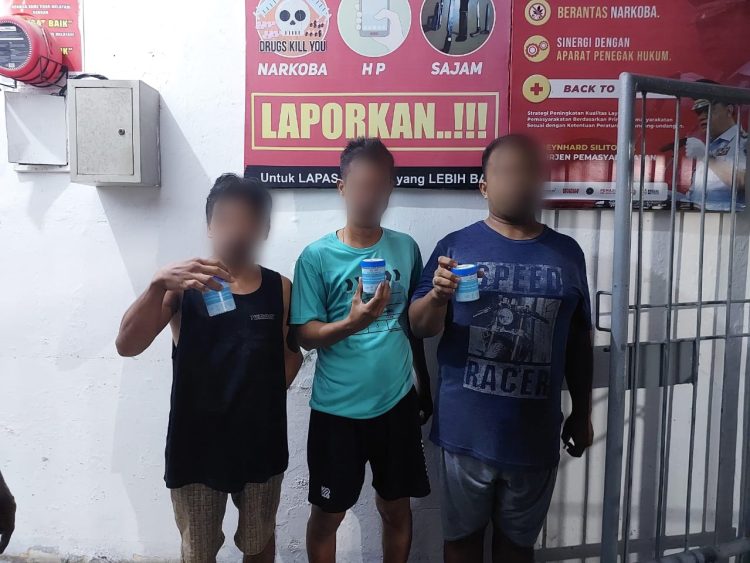 Lapas Kalianda Bersama Kodim 0421/LS Gelar Razia dan Tes Urine di Blok Hunian