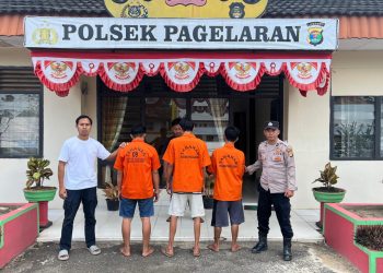 Polisi Tangkap Dua Pencuri Sepeda Motor dan Seorang Penadah di Pringsewu