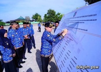 ASN Kabupaten Pringsewu Tegaskan Netralitas dalam Pemilu 2024