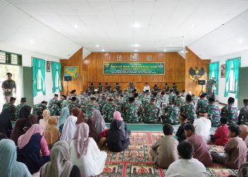 Kodim 0422/Lampung Barat Gelar Peringatan Maulid Nabi Muhammad SAW, 12 Rabiul Awal 1446 H