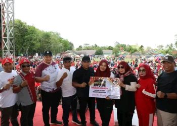 Kecamatan Tanjung Sari Jadi Penutup Road Show Jalan Sehat Wisata Gembira 2024