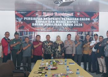 Rapat Koordinasi KPU Lampung Barat Persiapkan Kampanye Pemilihan Kepala Daerah 2024