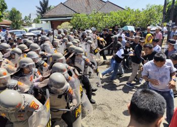 Jelang Pilkada Serentak 2024, Polres Lampung Utara Gelar Simulasi Sispamkota