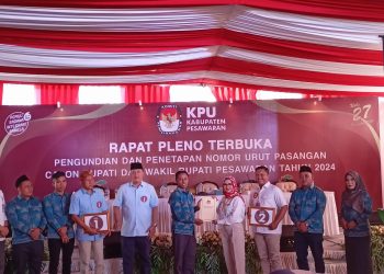 Hasil Undian KPU: Nanda-Anton Dapat Nomor 2, Siap Wujudkan Pesawaran Lebih Hebat