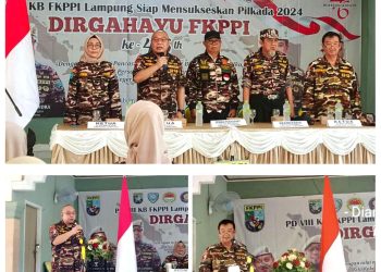 Deklarasi Keluarga Besar FKPPI Lampung Dukung Pasangan MIRZA-JIHAN pada HUT Ke-46 FKPPI