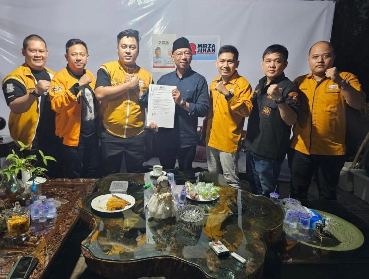 Hanura Lampung Resmi Dukung Pasangan Calon Nomor 2, Mirza-Jihan