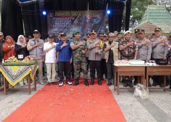 Pjs. Bupati Lampung Tengah Hadiri Panggung Rakyat HUT TNI Ke-79, TNI Bersama Rakyat untuk Indonesia Maju