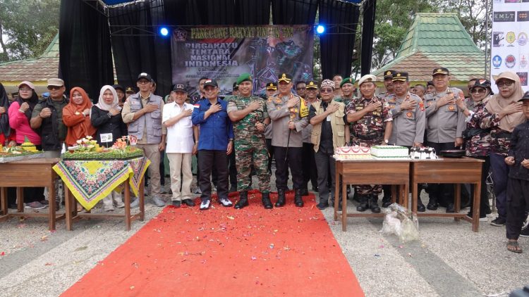 Pjs. Bupati Lampung Tengah Hadiri Panggung Rakyat HUT TNI Ke-79, TNI Bersama Rakyat untuk Indonesia Maju