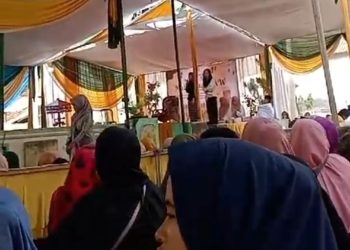 Video Istri Calon Bupati Pesawaran Aries Sandi Diduga Kampanye di Masjid
