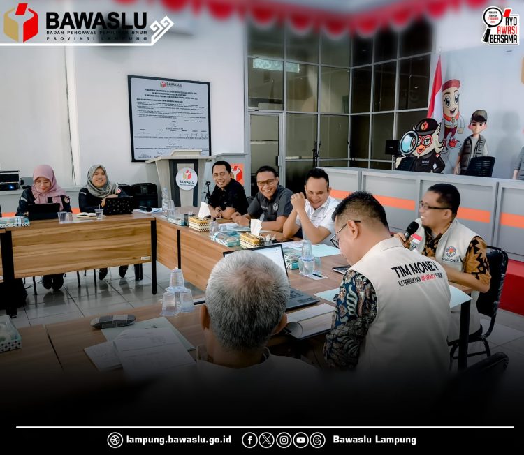 Komisi Informasi Provinsi Lampung Lakukan Visitasi ke Bawaslu Lampung untuk Evaluasi Keterbukaan Informasi Publik