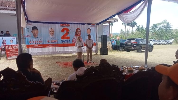 Bersama Ahmad Muzani, Paslon 2 Targetkan Kemajuan Pesawaran