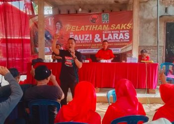 DPC PDIP Pringsewu Berikan Pembekalan kepada 80 Calon Saksi di Kecamatan Gadingrejo