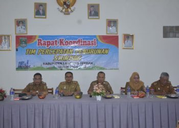 Rakor Tim Percepatan Penurunan Stunting di Lampung Tengah: Langkah Konkret Menuju Kesejahteraan