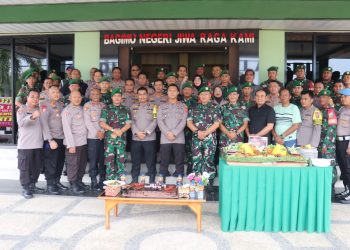 Polres Lampung Selatan Berikan Kejutan Spesial di HUT TNI ke-79, Wujudkan Sinergi TNI-Polri