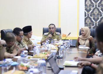 Pjs. Bupati Lampung Tengah Terima Entry Meeting Tim BPK RI untuk Pemeriksaan Rutin