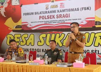Forum Silaturahmi Kamtibmas Polsek Sragi: Mengawal Pilkada Lampung Selatan 2024 yang Aman dan Damai