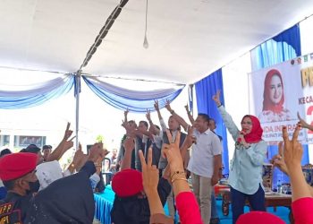 Nanda-Anton Kukuhkan Tim Pemenangan di Kecamatan Negerikaton, Targetkan Kemenangan Mutlak