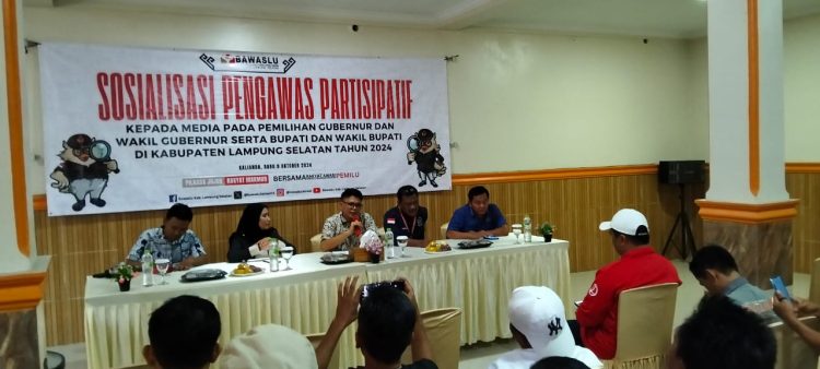 Bawaslu Lampung Selatan Gelar Media Gathering untuk Sosialisasi Pengawasan Partisipatif