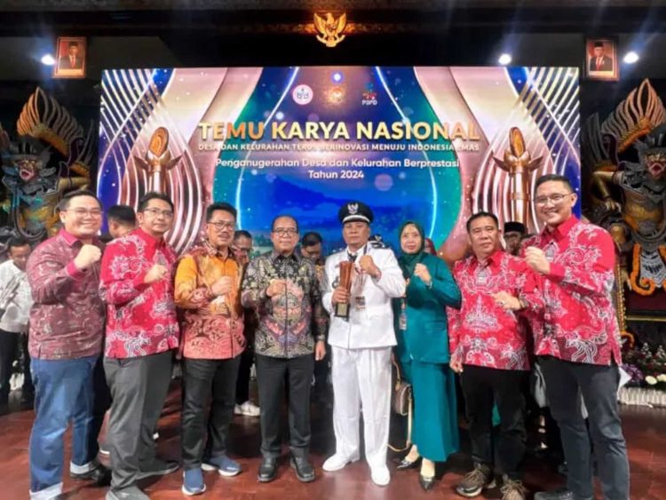 Desa Bumi Daya Raih Juara III Lomba Desa Berprestasi Tingkat Nasional 2024