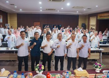 Pjs. Bupati Lampung Tengah Buka Acara Capacity Building Elektronifikasi Transaksi Pemerintah Daerah