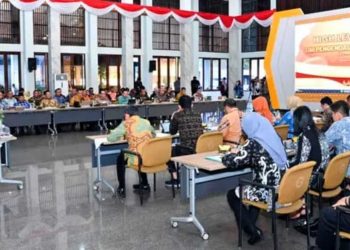 Plt Bupati Lampung Selatan Hadiri High Level Meeting Pengendalian Inflasi