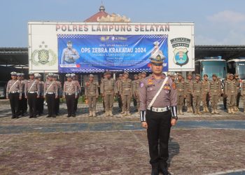 Polres Lampung Selatan Luncurkan Operasi Zebra Krakatau 2024 untuk Dukung Pelantikan Presiden dan Wakil Presiden