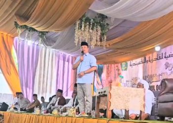 Tanpa Undangan, Aries Sandi Curi Perhatian di Acara Maulid Nabi