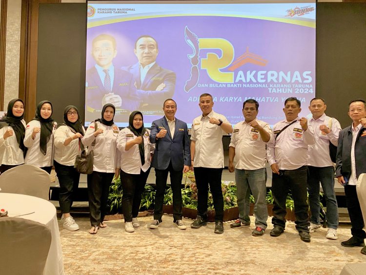 Rakernas Karang Taruna 2024: Dendi Ramadhona Bersama Pejuang Karang Taruna di Bandung