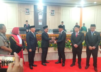 Rapat Paripurna Istimewa DPRD Tanggamus: Pelantikan Pimpinan Masa Jabatan 2024-2029