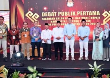 Debat Publik Perdana Pilbup Lampung Selatan 2024: Fokus pada Ekonomi dan Kesejahteraan Rakyat