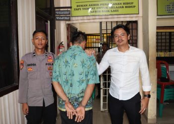 Satresnarkoba Polres Tanggamus Tangkap Tersangka Pengedar Sabu di Kota Agung Barat
