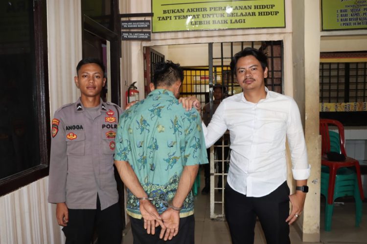 Satresnarkoba Polres Tanggamus Tangkap Tersangka Pengedar Sabu di Kota Agung Barat