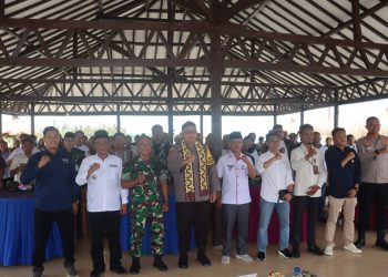 Kapolres Lampung Selatan Adakan Forum Silaturahmi Kamtibmas di Pantai Virgo Sebalang