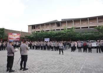 Polres Lampung Utara Amankan Debat Publik Pertama Calon Bupati dan Wakil Bupati