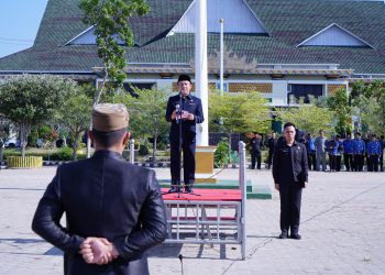 Pemkab Pringsewu Pimpin Upacara Peringatan Hari Sumpah Pemuda Ke-96